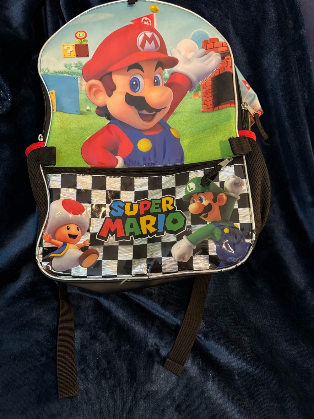 Nintendo Super Mario backpack &  Lunchbox Back to School